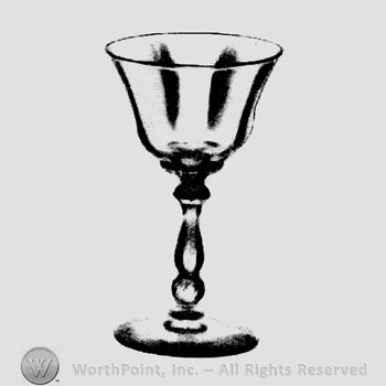 Glass pattern: Jamestown; cocktail.