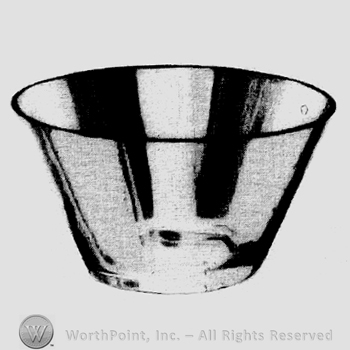 Glass pattern: Plymouth; finger bowl.