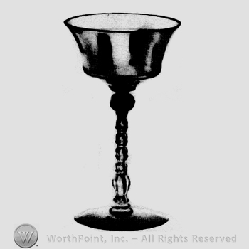 Glass pattern: Monte Cristo; champagne.