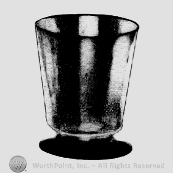 Glass pattern: Marriette; oyster cocktail.