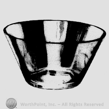 Glass pattern: Marriette; finger bowl.