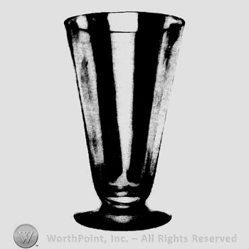 Glass pattern: Barbara Fritchie; footed soda.