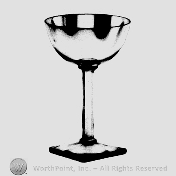 Glass pattern: Savoy Plaza; saucer champagne.