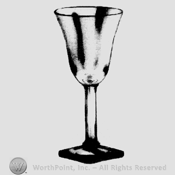 Glass pattern: Admiralty; cordial.