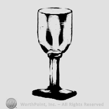 Glass pattern: New Era; cordial.