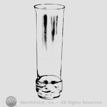 Glass pattern: Coronation; half sham.