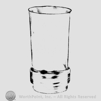 Glass pattern: Coronation; soda.