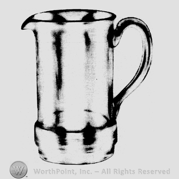 Glass pattern: Coronation; jug.