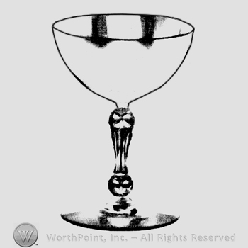 Glass pattern: Park Lane; saucer champagne.
