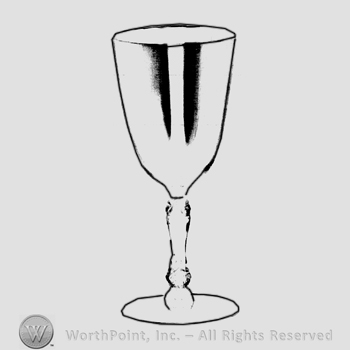Glass pattern: Park Lane; goblet.