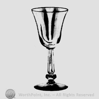 Glass pattern: Kimberly; wine.