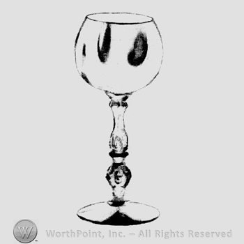 Glass pattern: Kenilworth; wine.