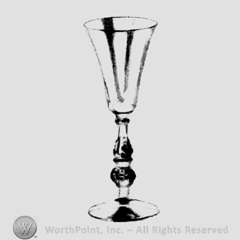 Glass pattern: Kenilworth; stem.
