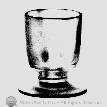 Glass pattern: No. 1229; egg cup.