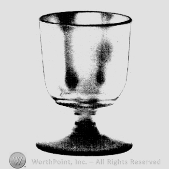 Glass pattern: No. 1108; egg cup.