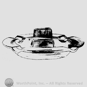 Glass pattern: Winston No. 360;ash tray.