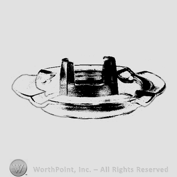 Glass pattern: Salem No. 366;ash tray.