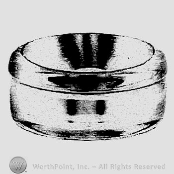 Glass pattern: Yeoman No. 1187;ash tray.