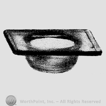 Glass pattern: New Era; ash tray.