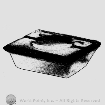 Glass pattern: Yeoman No. 1184;ash tray.