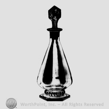 Glass pattern: Gascony; decanter.