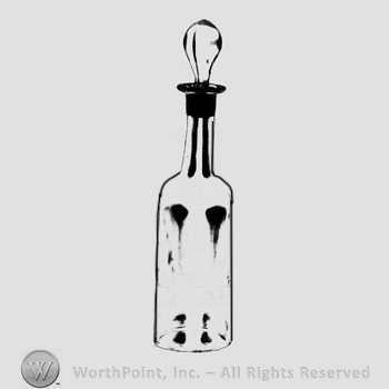 Glass pattern: Maloney; decanter.