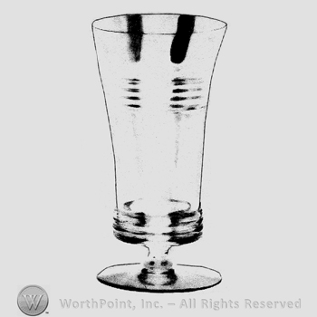 Glass pattern: Circle Pair; soda.