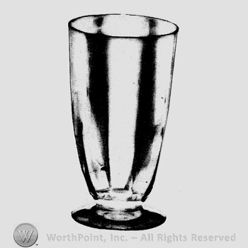 Glass pattern: Temple; soda.