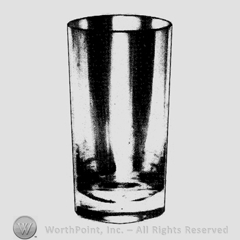 Glass pattern: No. 2352; soda.