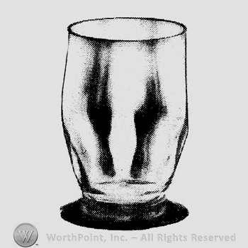 Glass pattern: Glenford; tumbler.