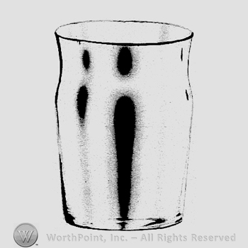 Glass pattern: No. 3004; tumbler.