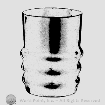 Glass pattern: No. 3517; tumbler.