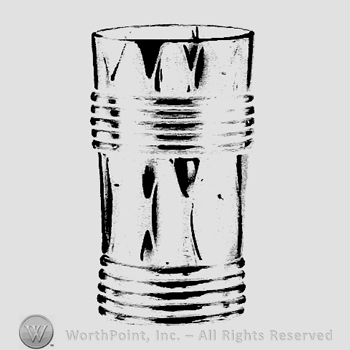 Glass pattern: Circle Pair; soda.