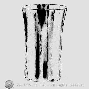 Glass pattern: Teardrop; soda.