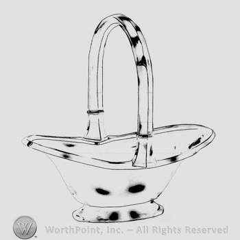Glass pattern: Helmet; basket.