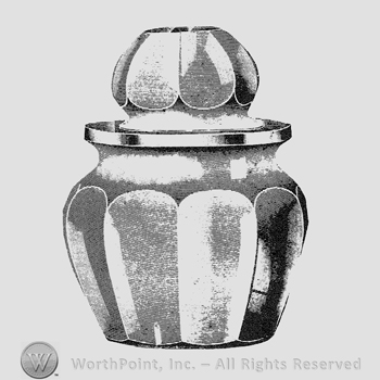 Glass pattern: Flat Panel; jar.
