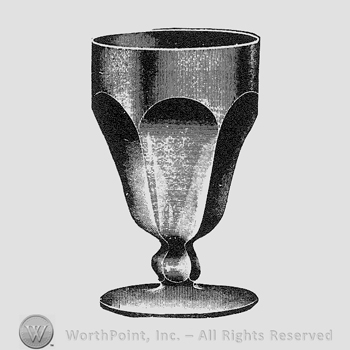 Glass pattern: Peerles; tumbler.