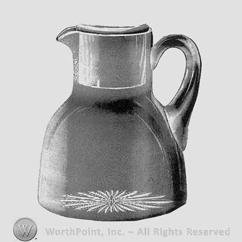 Glass pattern: Colonial; jug.