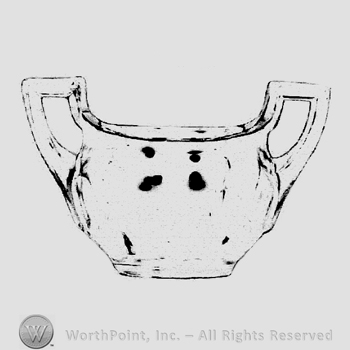 Glass pattern: Phyllis; sugar.