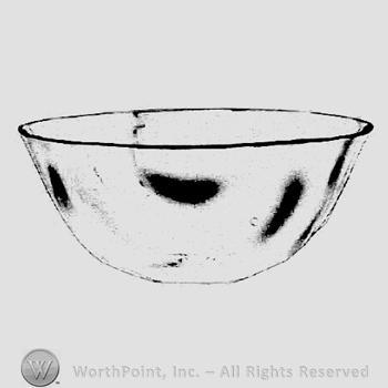 Glass pattern: Velvedere; finger bowl.