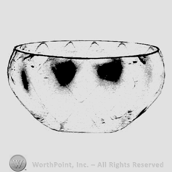 Glass pattern: No. 4075; finger bowl.