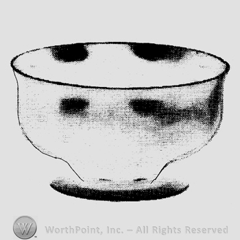 Glass pattern: No. 3381; finger bowl.