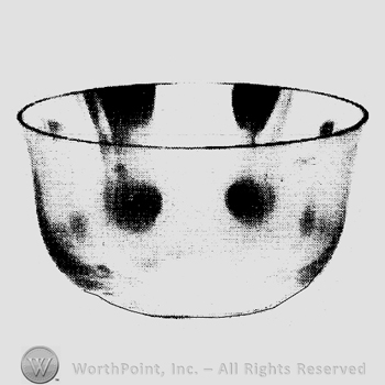 Glass pattern: No. 3309; finger bowl.