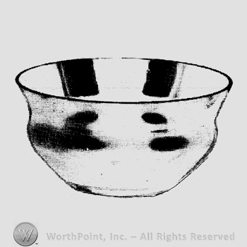 Glass pattern: No. 4074; finger bowl.