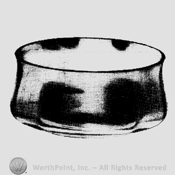 Glass pattern: No. 3312; finger bowl.