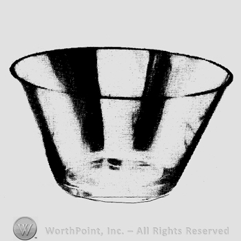 Glass pattern: No. 3335; finger bowl.