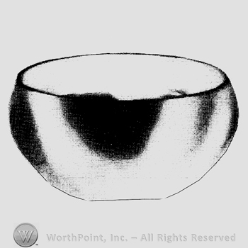 Glass pattern: No. 4075; finger bowl.