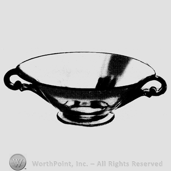 Glass pattern: Empress No. 135; bowl.