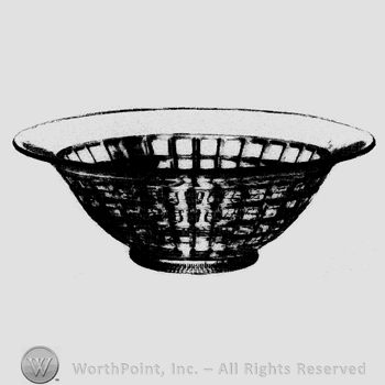 Glass pattern: Victorian No. 1425; bowl.