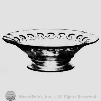 Glass pattern: Gascony No. 3397; bowl.